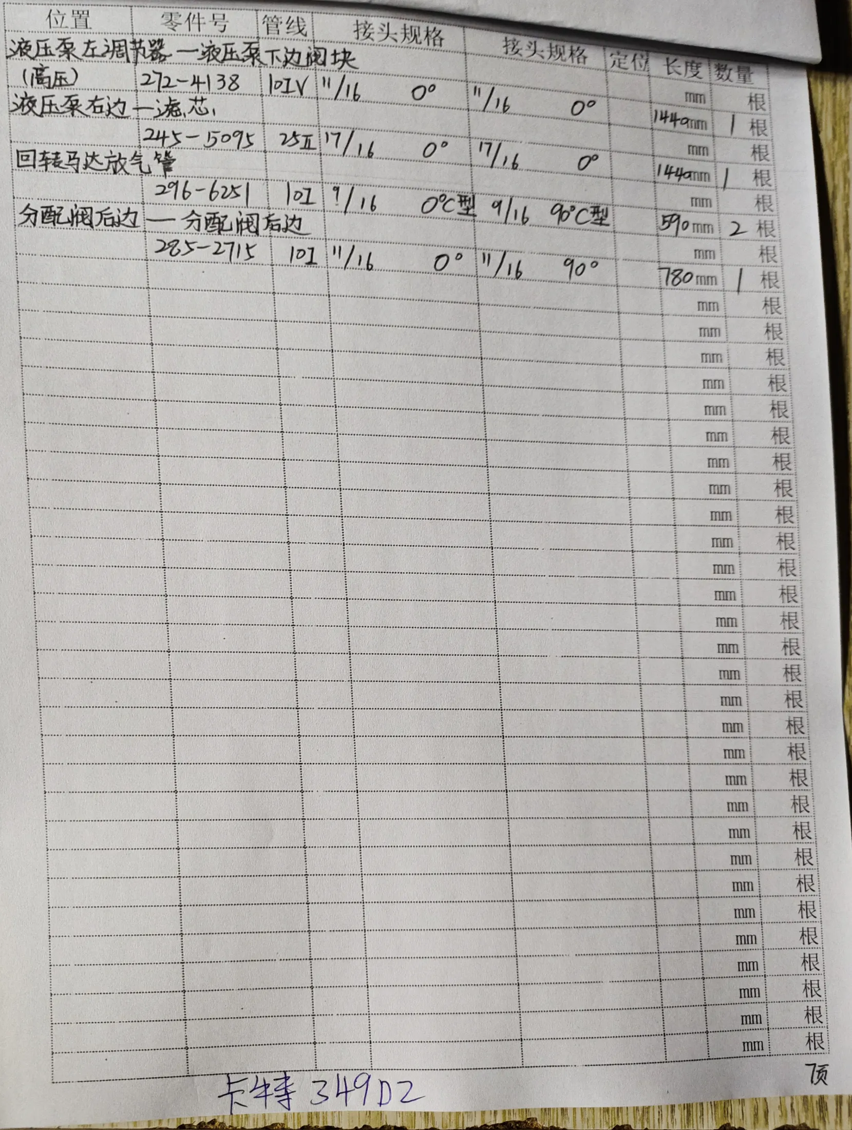 Sanitized handwritten source page
