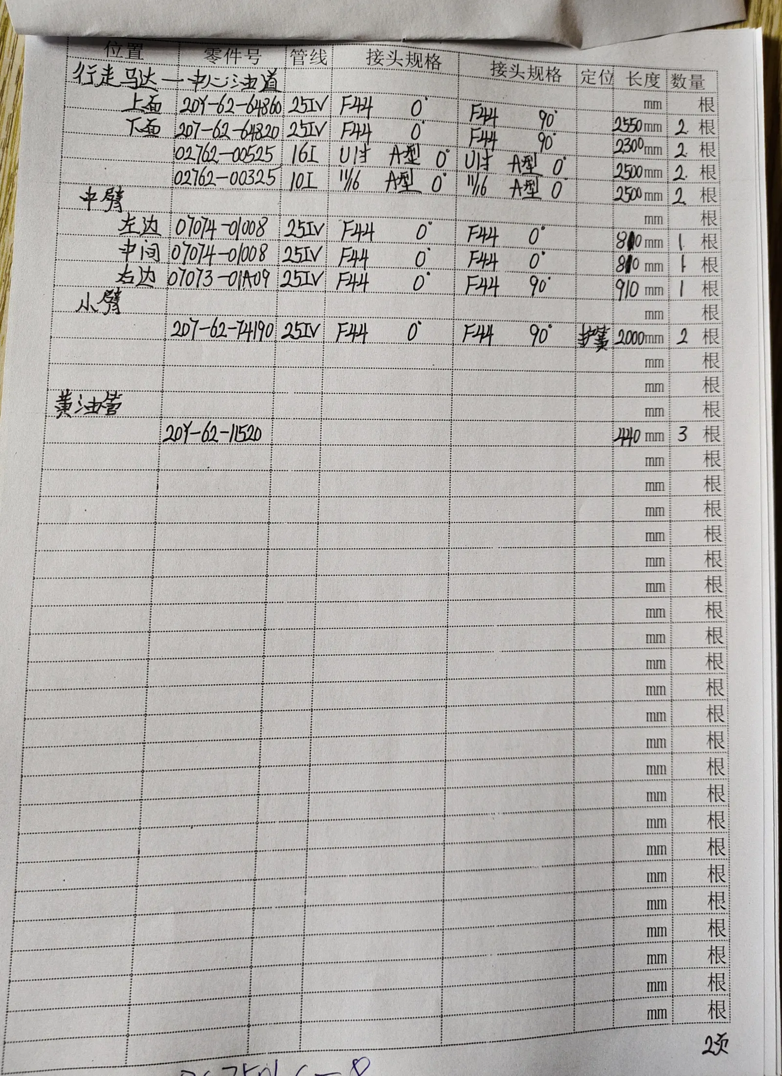 Workshop notebook page