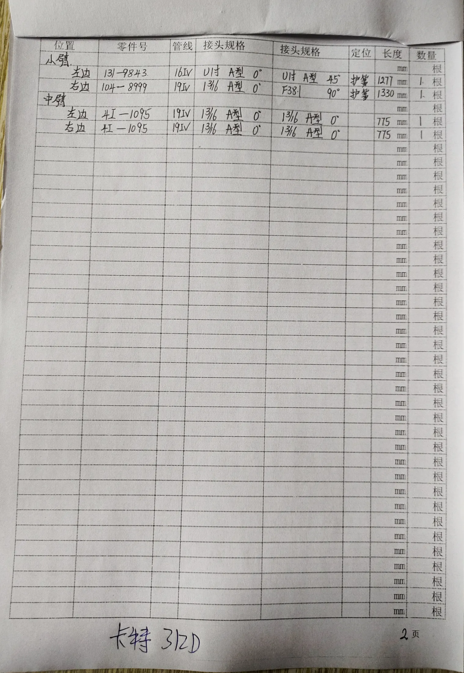Sanitized handwritten source page