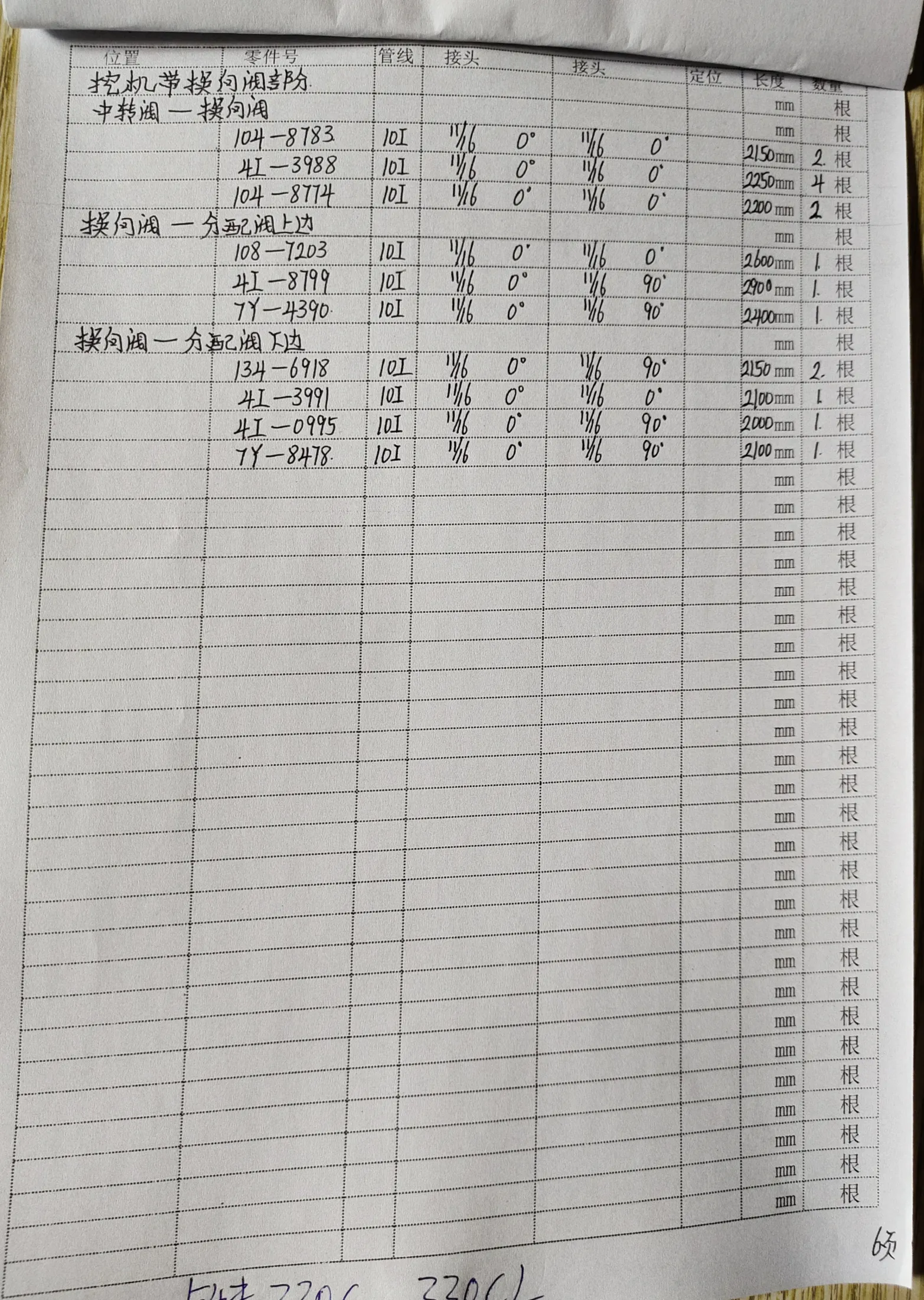 Sanitized handwritten source page